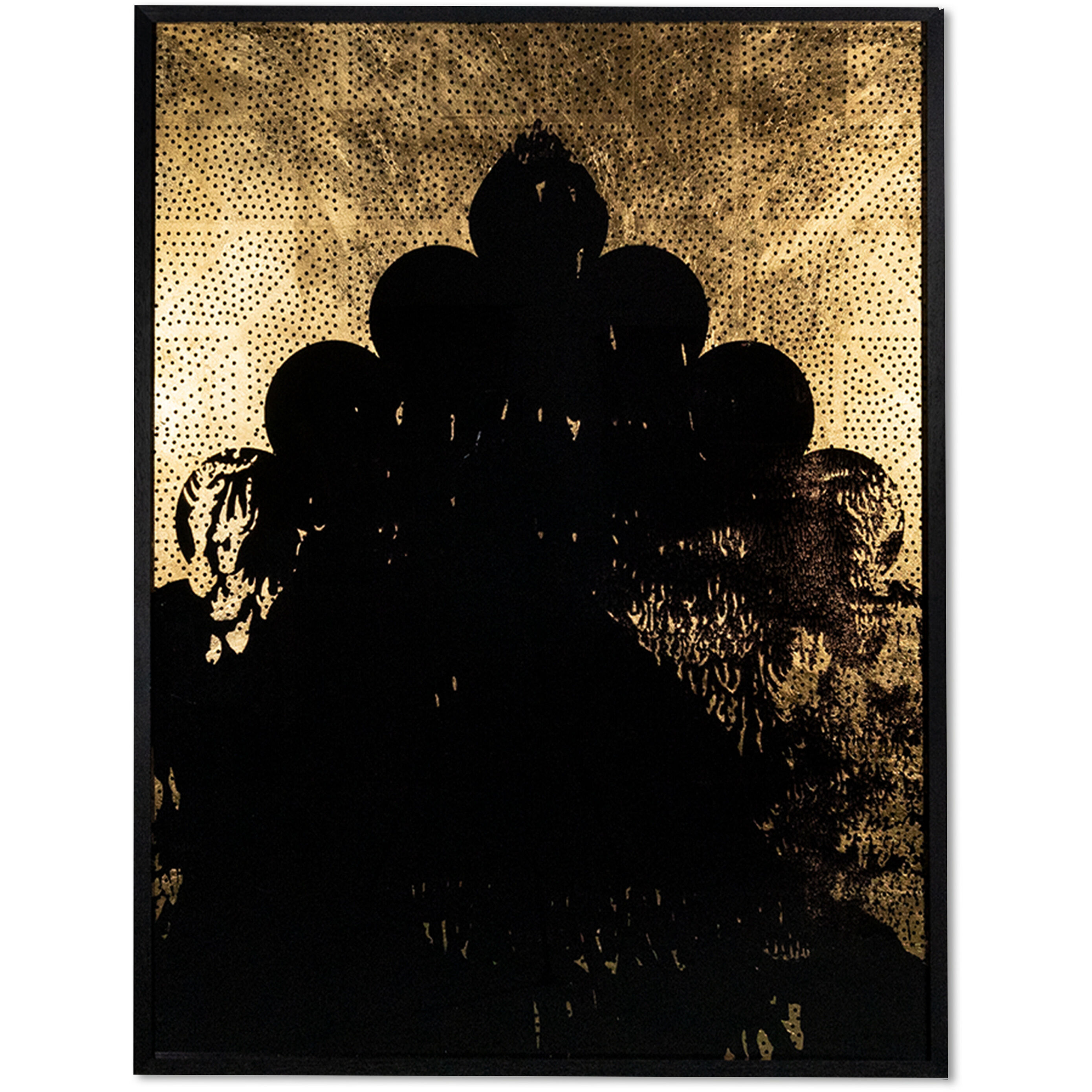 Exotic Nights Black Luxe Art, Set Of 2